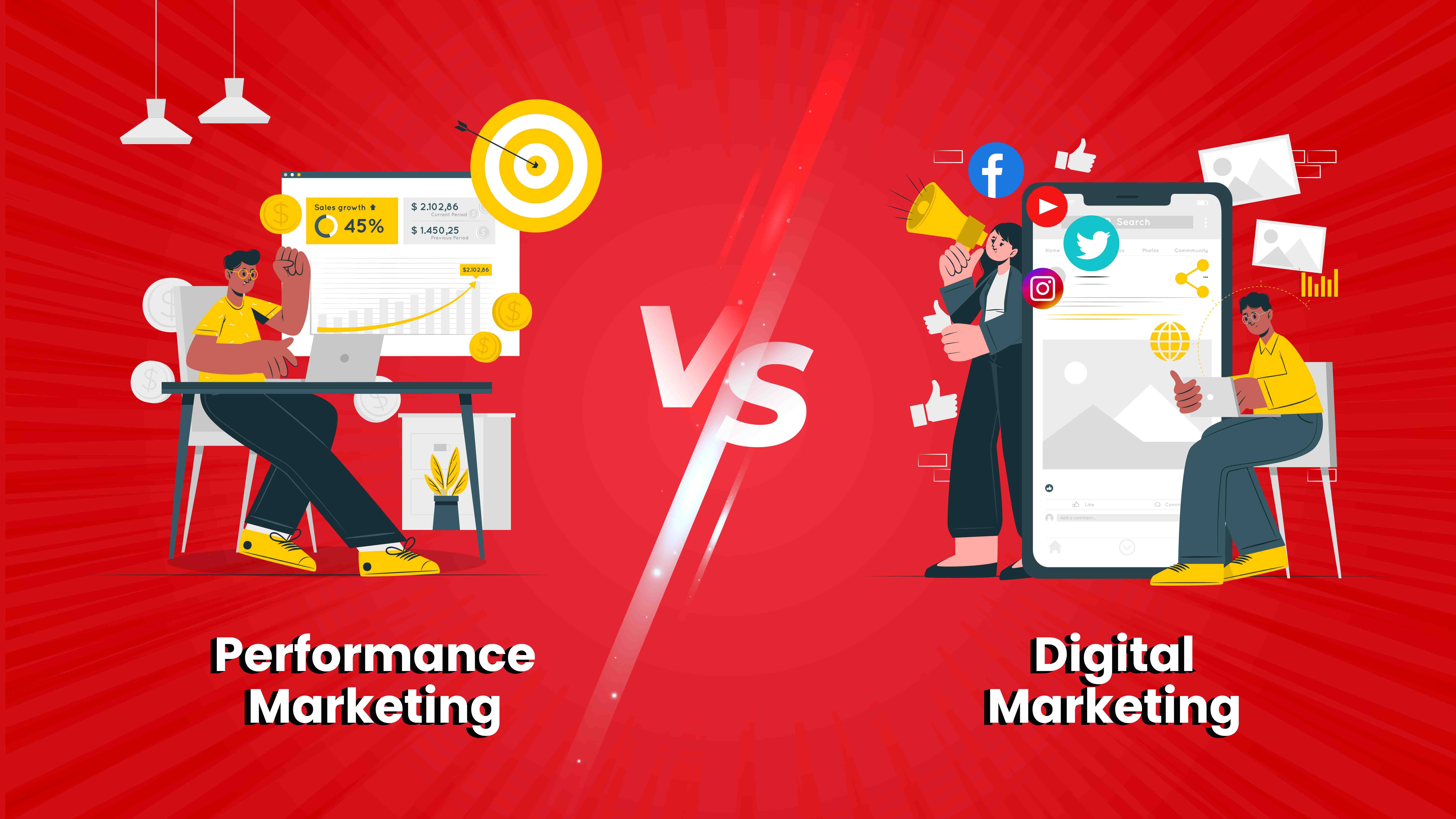 Performance Marketing Vs. Digital Marketing
