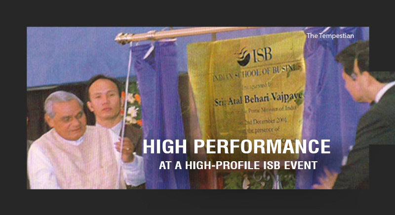 High Performance At A High-profile Isb Event